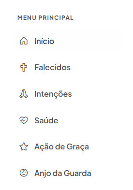 Menu Lateral